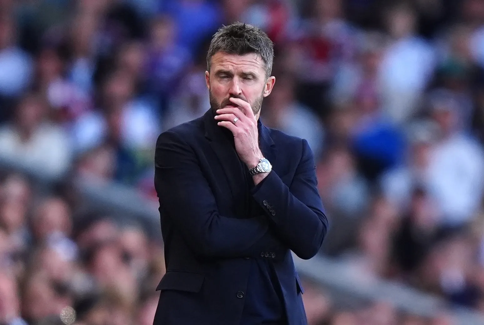 Michael Carrick kur u pyet për fitimin e Premier League