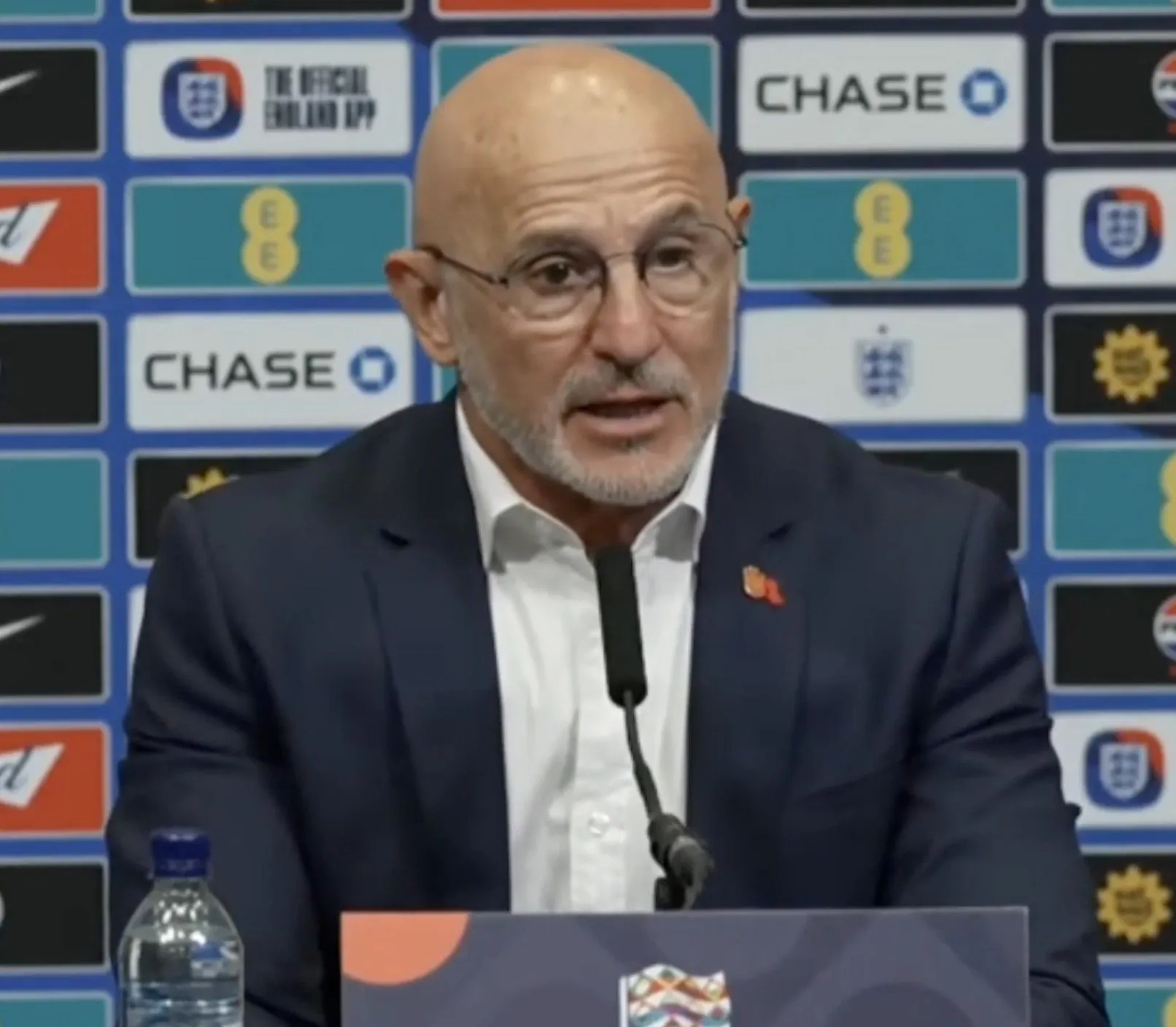 Intervista  Luis de la Fuente mbasë ndeshjes