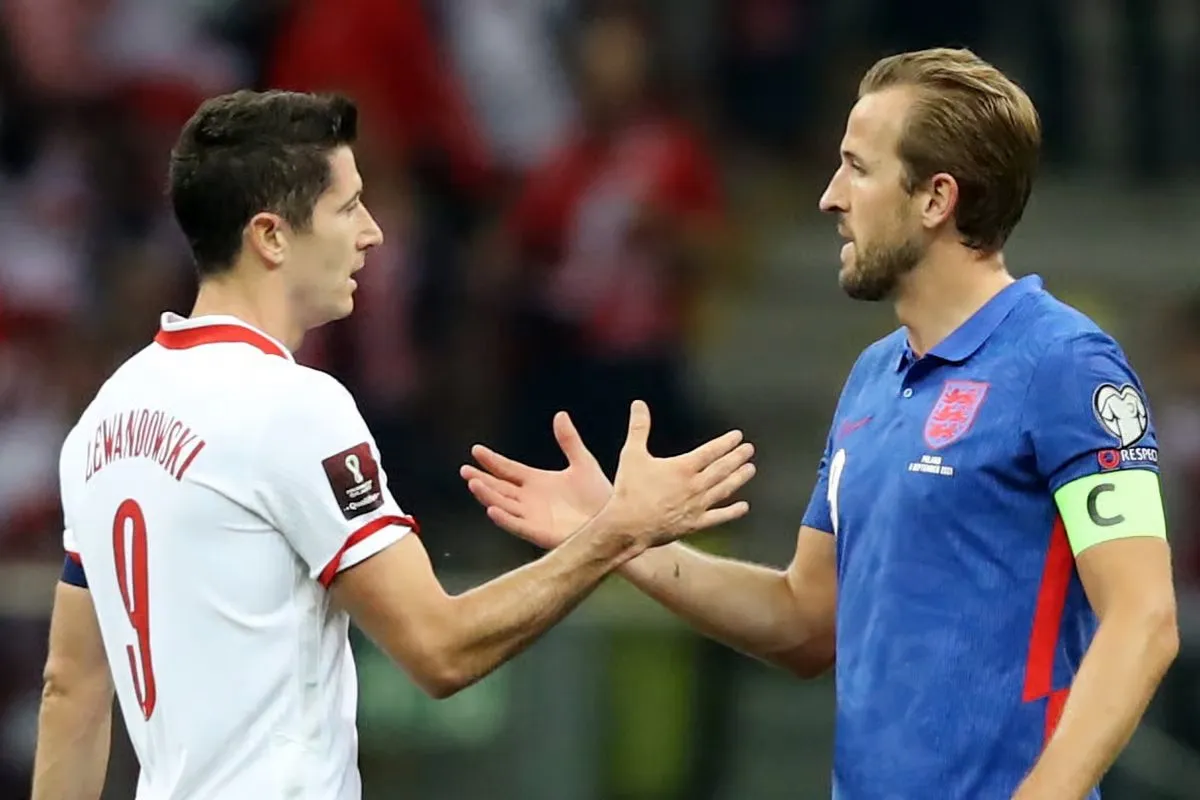 Robert Lewandowski për Harry Kane