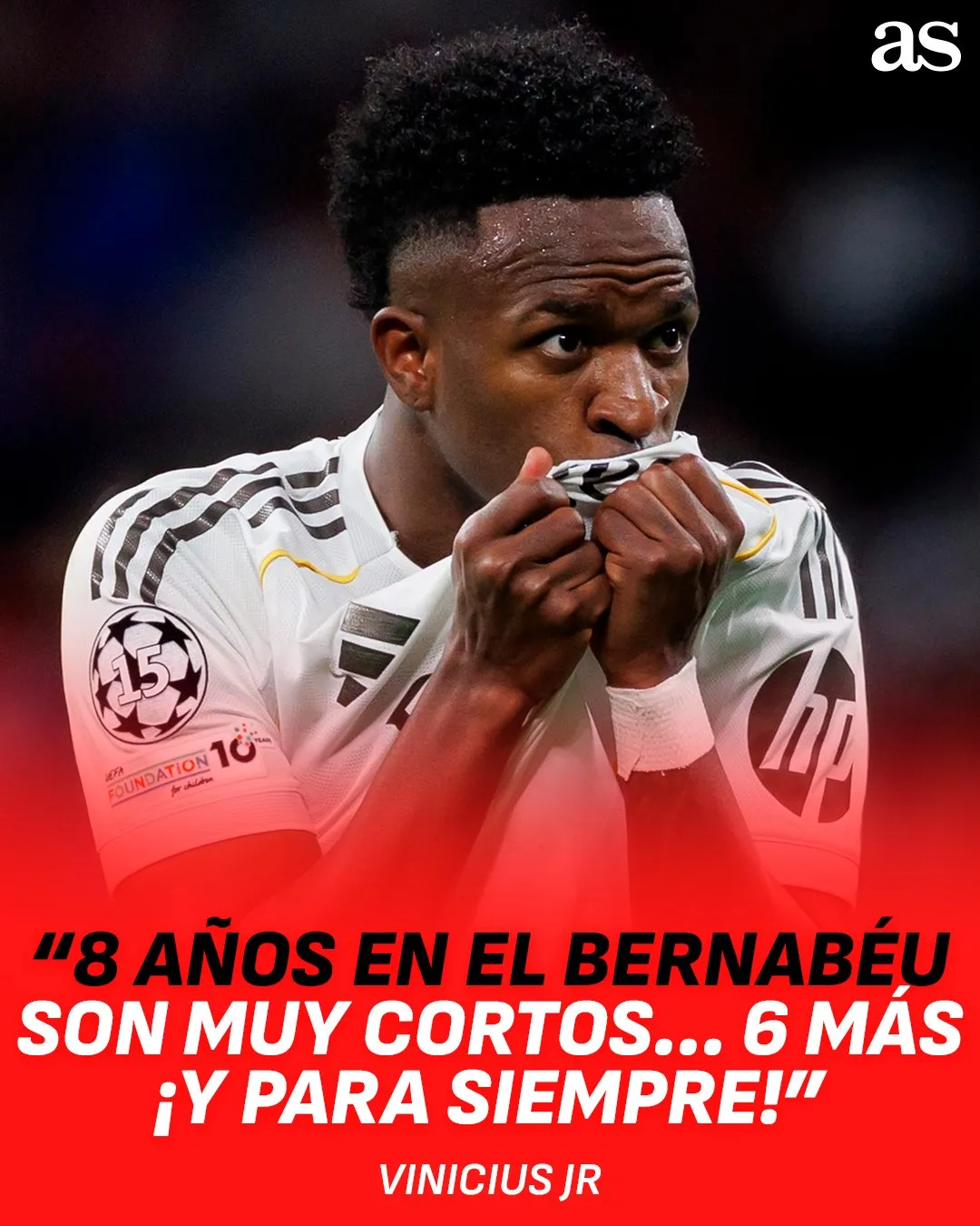 Vinicius, i lumtur pas rinovimit të kontratës me Real Madridin