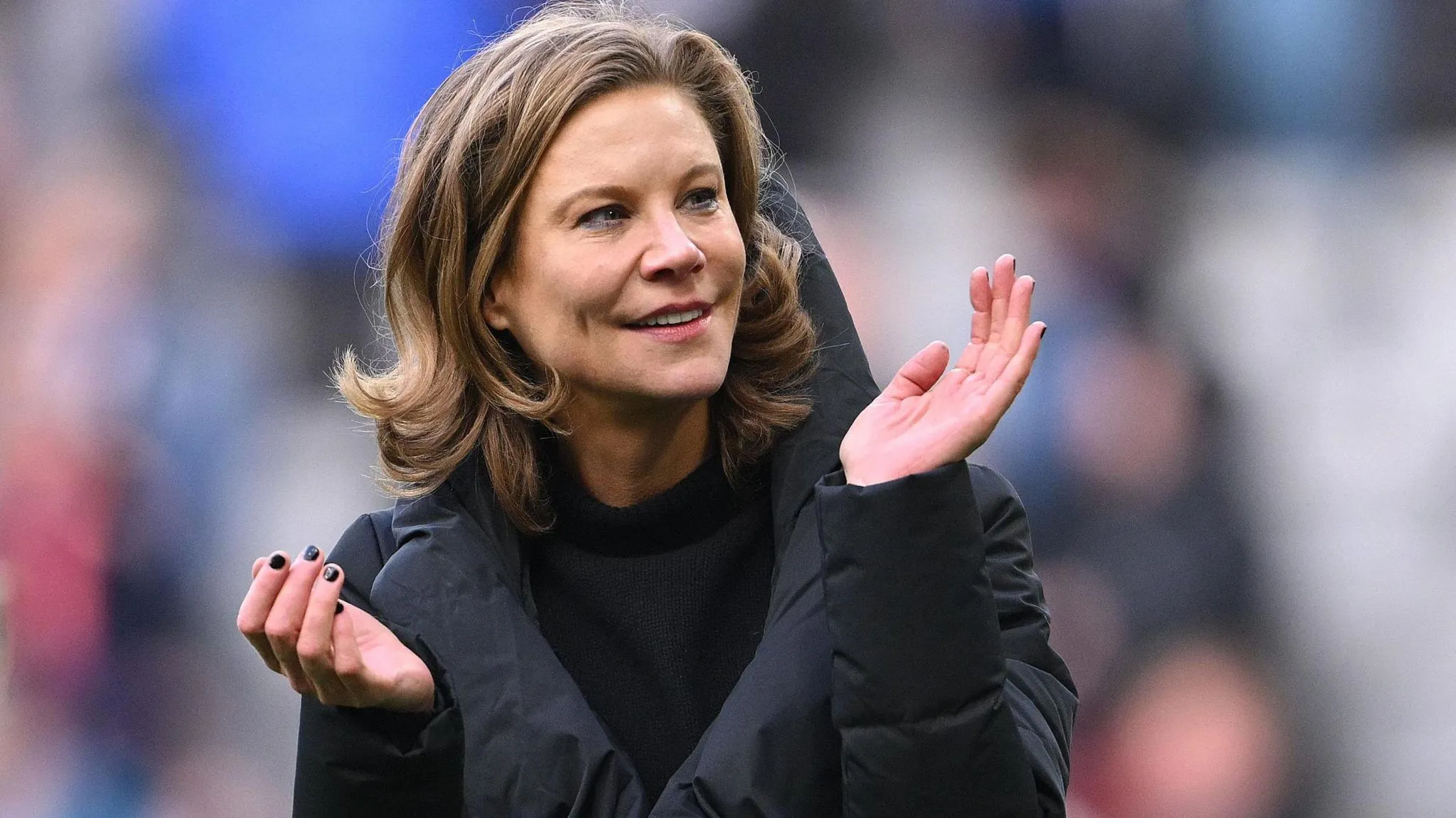Amanda Staveley, e cila ndërmjetësoi blerjen e Manchester City  nga Sheiku Mansour